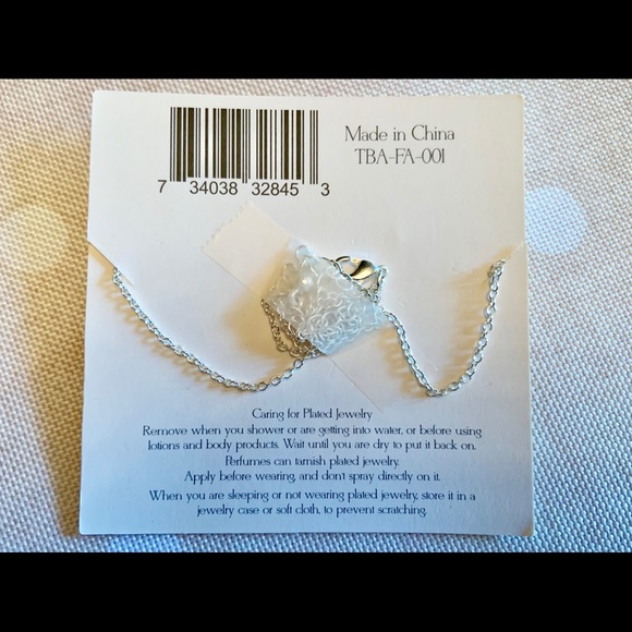 Sterling Silver Plated Necklace - Picture 3 of 3